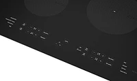 Whirlpool - 24" Built-In Electric Induction Cooktop with 4 Elements with Small Space - Black