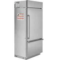 Café - 21.3 Cu. Ft. Bottom-Freezer Built-In Refrigerator with Right-Hand Side Door - Stainless Steel