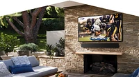 Samsung - The Terrace Outdoor Slim TV Mount up to 75" - Black