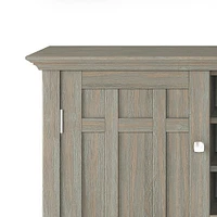 Simpli Home - Bedford Sideboard Buffet and Wine Rack