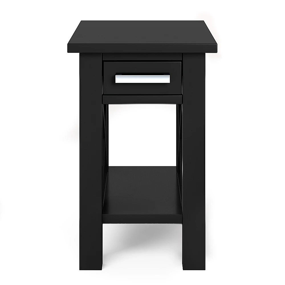 Simpli Home - Kitchener Narrow Side Table - Black