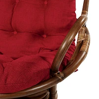 OSP Home Furnishings - Kauai Rattan Swivel Rocker Chair