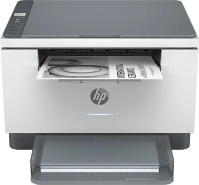 HP - LaserJet M234dwe Wireless Black-and-White Laser Printer with 6 months of Toner through HP+ - White & Slate