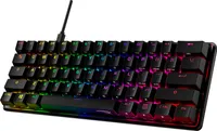 HyperX - Alloy Origins 60% Wired Mechanical Linear Red Switch Gaming Keyboard and RGB Back Lighting - Black