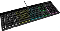 CORSAIR - K55 RGB Pro Full-size Wired Dome Membrane Gaming Keyboard with Elgato Stream Deck Software Integration - Black