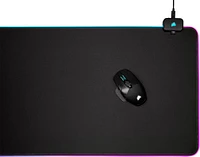 CORSAIR - MM700 RGB Extended Cloth Gaming Mouse Pad - Black