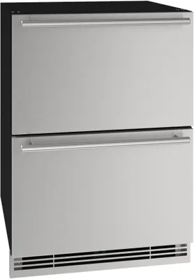 U-Line - 5.2 cu ft 1 Class 24” Refrigerator Drawers