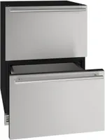 U-Line - 5.2 cu ft 1 Class 24” Refrigerator Drawers