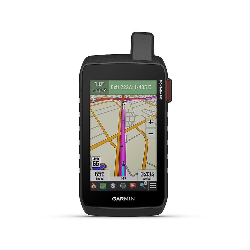 Garmin - Montana 700i 5" GPS with Built-in Bluetooth - Black