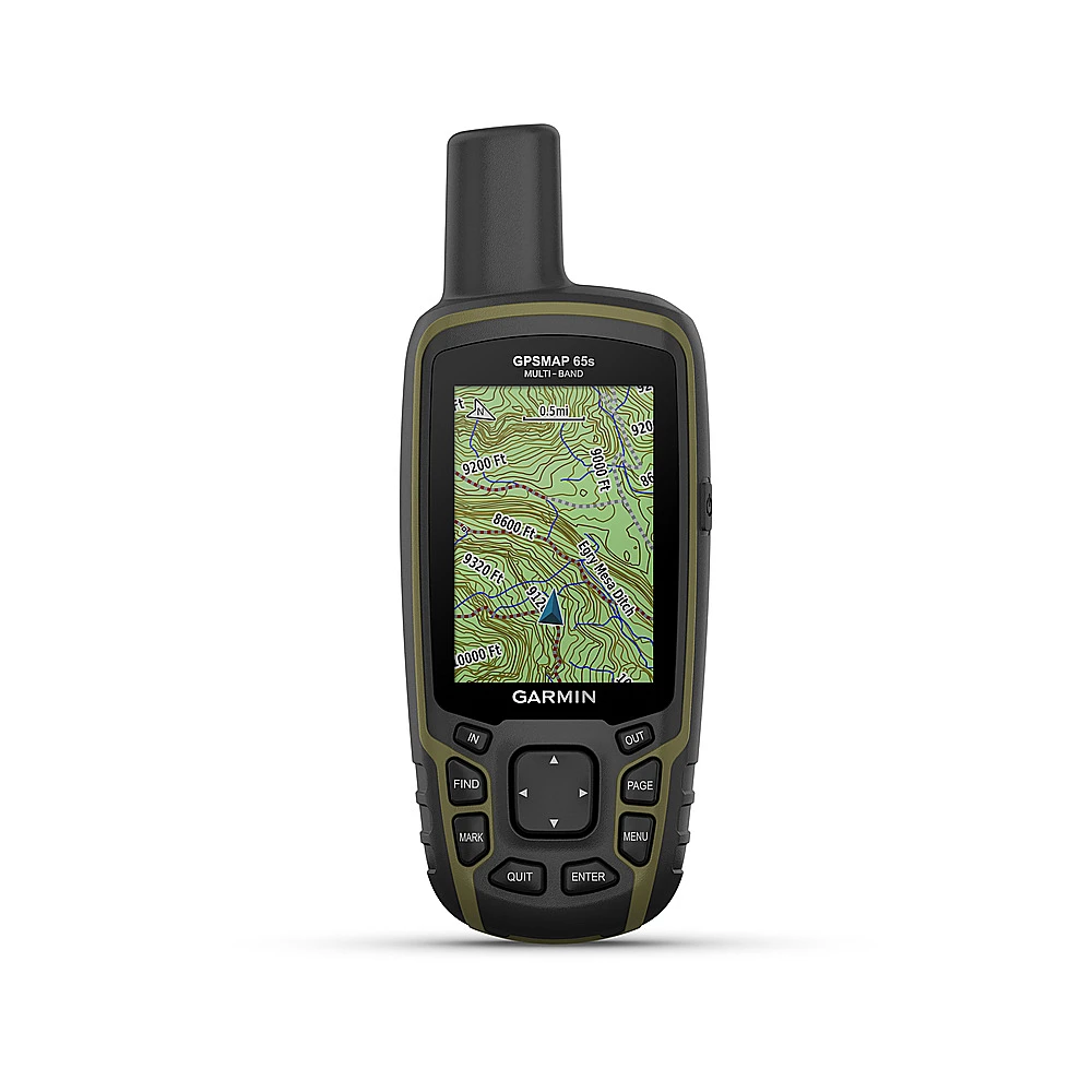 Garmin - GPSMAP 65s 2.6" GPS with Built-in Bluetooth - Black