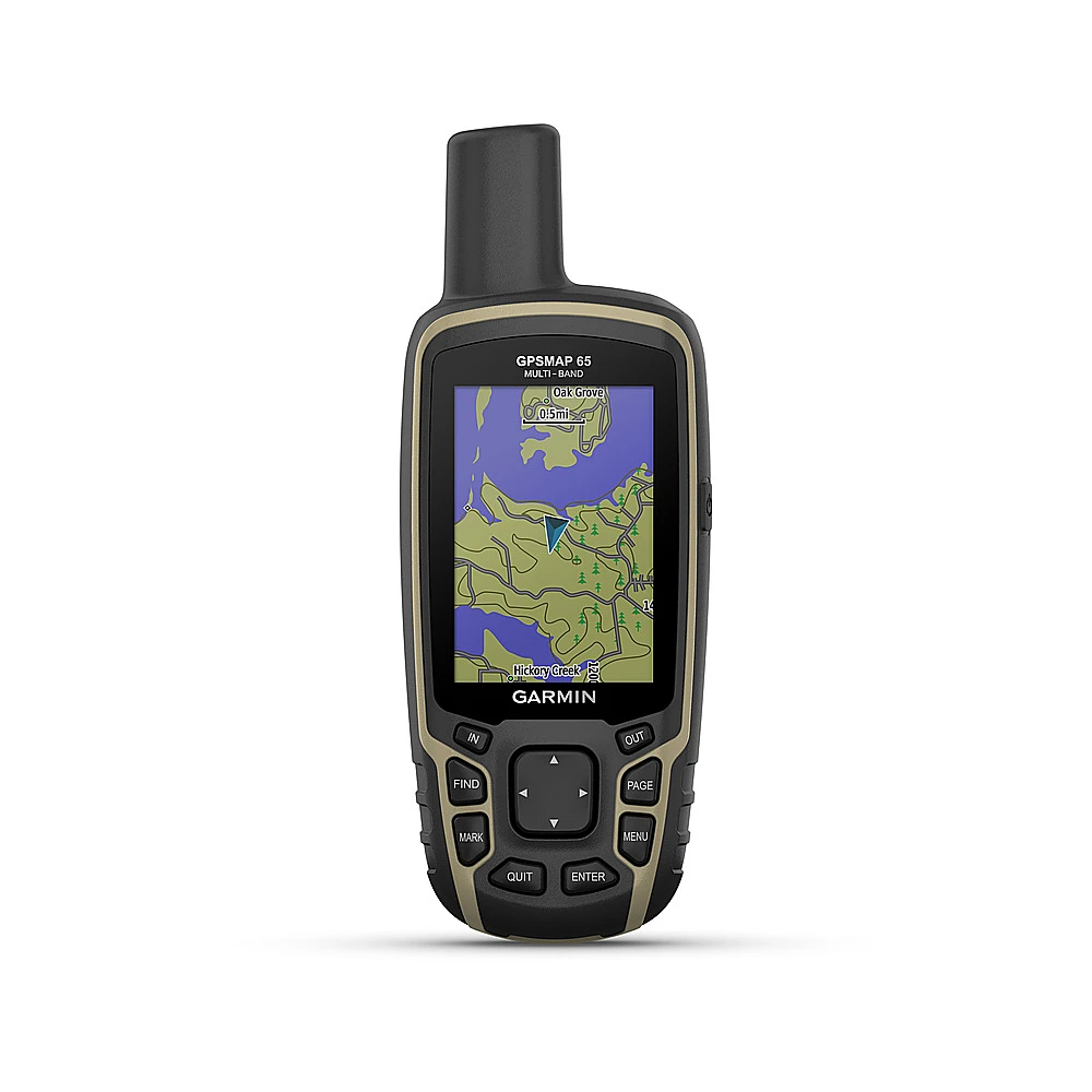 Garmin - GPSMAP 65 2.6" GPS with Built-in Bluetooth - Black