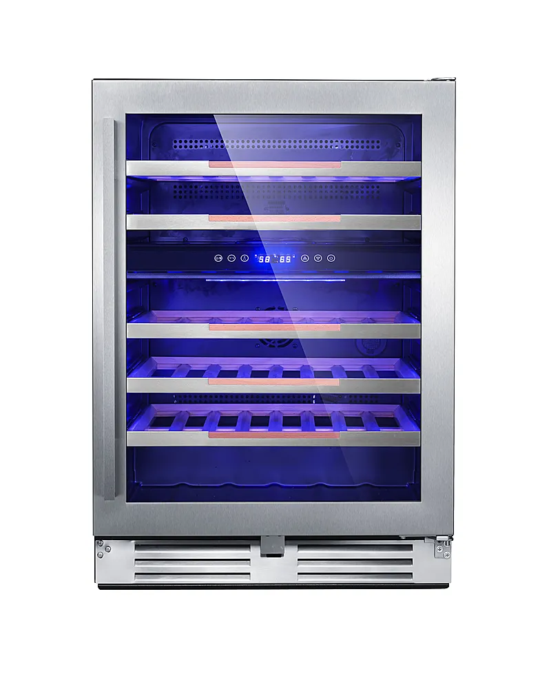 Avanti - Elite Series 47 Bottle Single Zone Wine Cooler - Stainless Steel