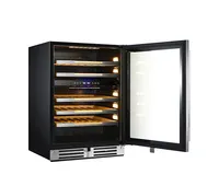 Avanti - Elite Series 47 Bottle Single Zone Wine Cooler - Stainless Steel