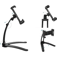 SaharaCase - Stand Mount for Most Cell Phones and Tablets - Black