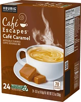 Café Escapes - Café Caramel K-Cup Pods 24 Count