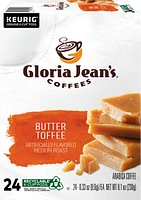 Gloria Jean's - Butter Toffee K-Cup Pods, 24 Count