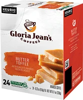 Gloria Jean's - Butter Toffee K-Cup Pods, 24 Count