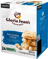 Gloria Jean's - Macadamia Cookie K-Cup Pods, 24 Count