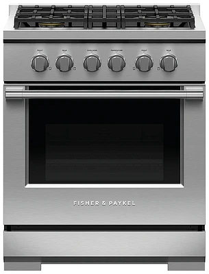 Fisher & Paykel - Professional inch Burner Gas Range (LP