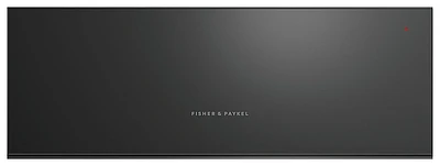 Fisher & Paykel - Minimal 30-in Warming Drawer with Push to Open Door - Black