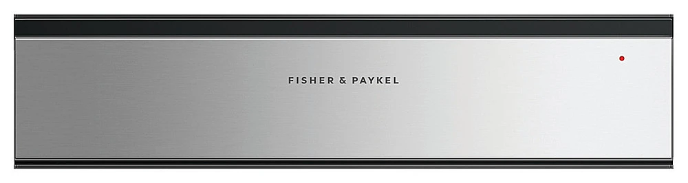 Fisher & Paykel - Contemporary 24-in Warming Drawer with Push to Open Door - Stainless Steel