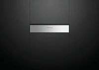 Fisher & Paykel - Contemporary 24-in Warming Drawer with Push to Open Door - Stainless Steel