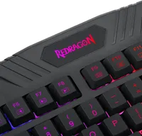 REDRAGON - S101-5 Wired Gaming Keyboard and Optical Mouse Gaming Bundle with RGB Backlighting - Black