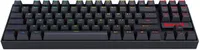 REDRAGON - Kumara K552 RGB Wired TKL Gaming Mechanical Blue Switch Keyboard with RGB Backlighting - Black