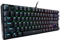 REDRAGON - Kumara K552 RGB Wired TKL Gaming Mechanical Blue Switch Keyboard with RGB Backlighting - Black