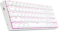 REDRAGON - K630W Dragonborn TKL Wired Gaming Mechanical Brown Switch Keyboard with Backlighting - White