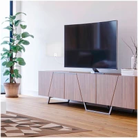 TERK - Amplified Multi-Directional Ultra-Thin XL HDTV Antenna - Reversible for Black or White