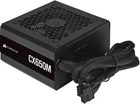 CORSAIR - CX-M Series CX650M Semi-Modular Low-Noise ATX Power Supply - Black