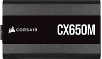 CORSAIR - CX-M Series CX650M Semi-Modular Low-Noise ATX Power Supply - Black