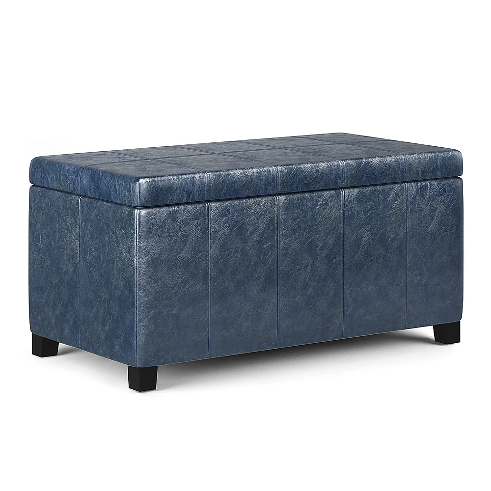 Simpli Home - Dover Storage Ottoman Bench