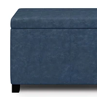 Simpli Home - Dover Storage Ottoman Bench