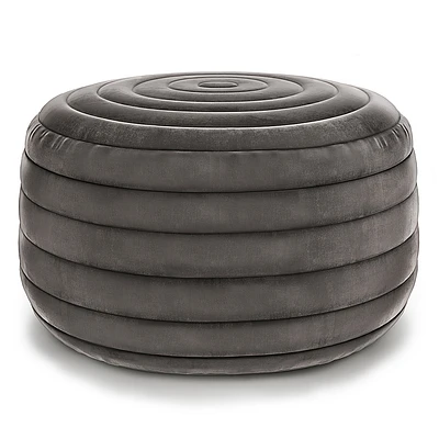 Simpli Home - Vivienne Round Pouf