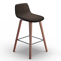 Simpli Home - Addy 26 inch Counter Stool (Set of 2) - Distressed Brown