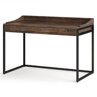 Simpli Home - Ralston Small Desk - Rustic Natural Aged Brown