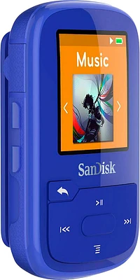 SanDisk - Clip Sport Plus 32GB MP3 Player - Blue