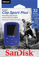 SanDisk - Clip Sport Plus 32GB MP3 Player - Blue