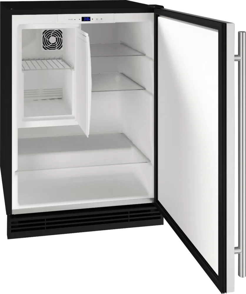 U-Line - 1 Class 4.2 Cu. Ft. Undercounter Refrigerator with 1.5 cu. ft. Freezer