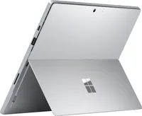 Microsoft - Geek Squad Certified Refurbished Surface Pro 7 - 12.3" Touch Screen - 128GB SSD with Black Type Cover - Platinum