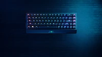 Razer - BlackWidow V3 Mini Hyperspeed 65% Wireless Mechanical Clicky Tactile Switch Gaming Keyboard with Chroma RGB Backlighting - Black