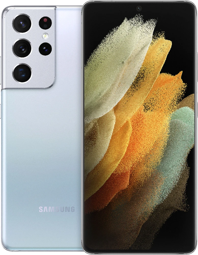Samsung - Geek Squad Certified Refurbished Galaxy S21 Ultra 5G 128GB (Unlocked
