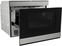 Sharp - 24-In Microwave Convection Drawer - Silver