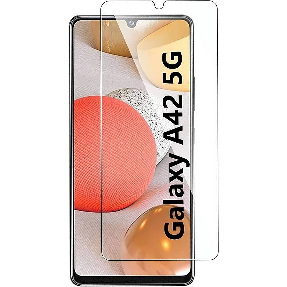 SaharaCase - ZeroDamage Tempered Glass Screen Protector for Samsung Galaxy A42 5G - Clear