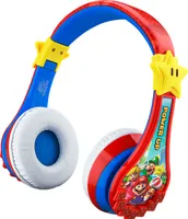 eKids - Super Mario Bluetooth Headphones - red