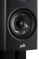 Polk Audio - Polk Reserve R100 Bookshelf Speaker, 1" Pinnacle Ring Tweeter & 5.25" Turbine Cone Woofer, Dolby Atmos & IMAX Enhanced - Black