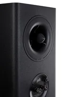 Polk Audio - Polk Reserve R100 Bookshelf Speaker, 1" Pinnacle Ring Tweeter & 5.25" Turbine Cone Woofer, Dolby Atmos & IMAX Enhanced - Black