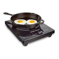 Hamilton Beach - 10" Modular Electric Induction Cooktop - Black